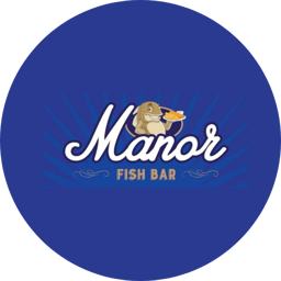 Manor Fish Bar logo.